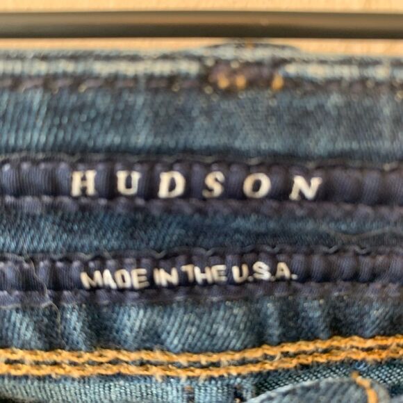 Hudson Jeans straight leg jeans size 28 - Picture 3 of 10